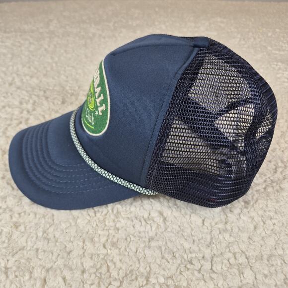 Anthropologie Pickleball Social Club Trucker Hat Navy Mesh Snapback NWT - Picture 2 of 7